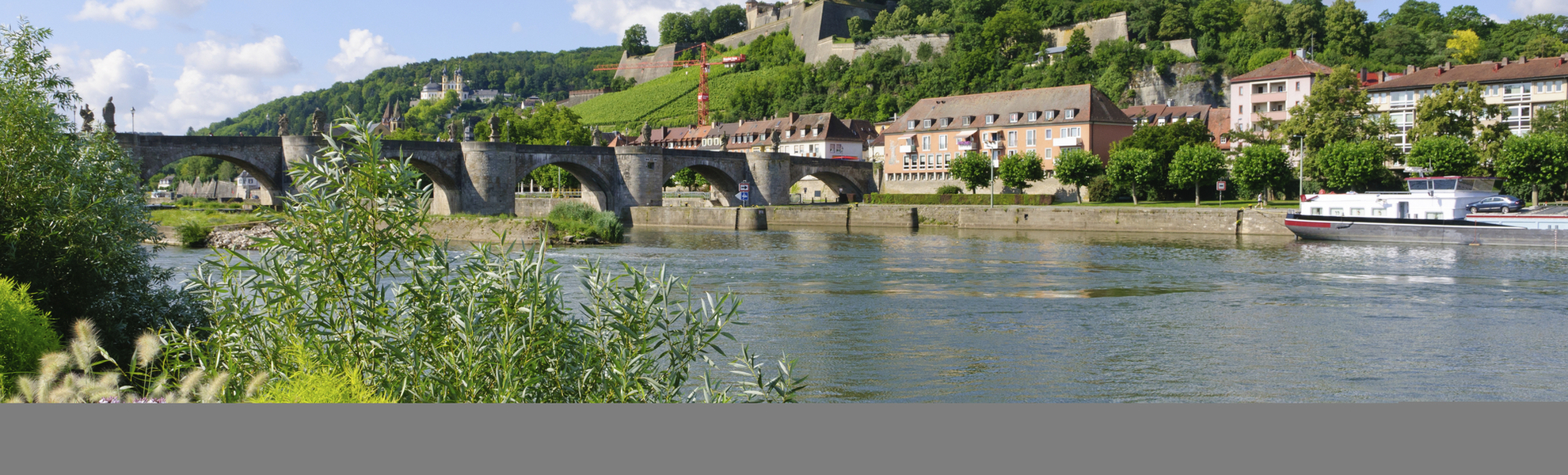 Marienberg in Würzburg am Main, Deutschland