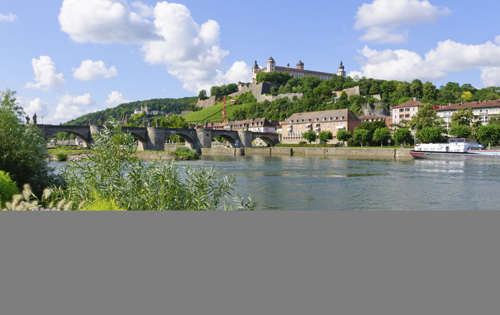 Marienberg in Würzburg am Main, Deutschland