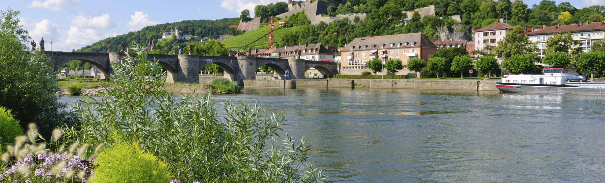 Marienberg in Würzburg am Main, Deutschland