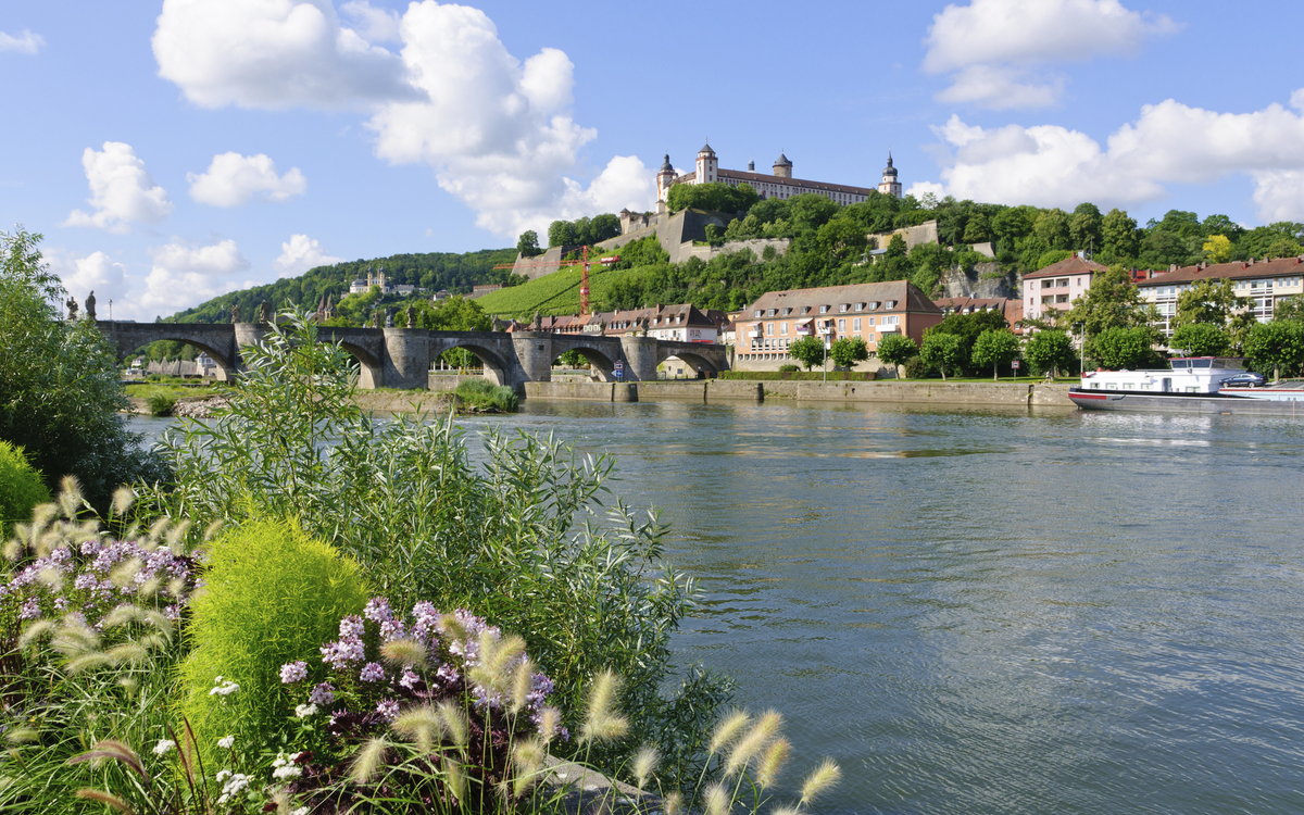 Marienberg in Würzburg am Main, Deutschland