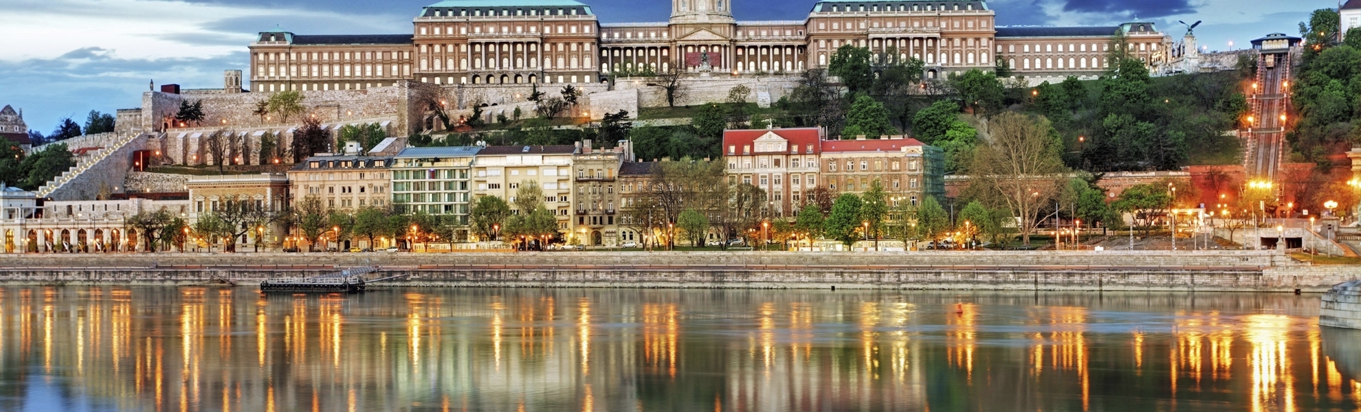 Burgpalast in Budapest, Ungarn