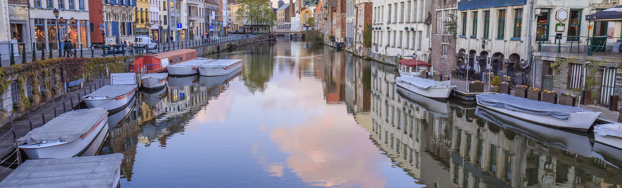 Kanal in Gent