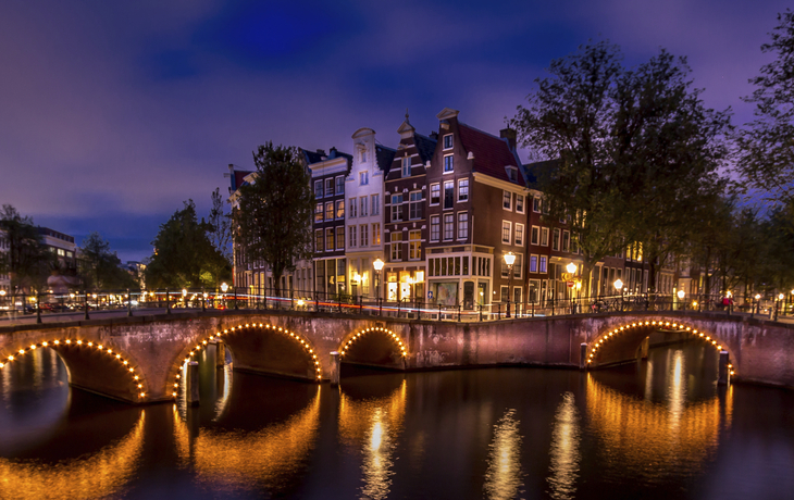 Rhein Kanal in Amsterdam, Niederlande