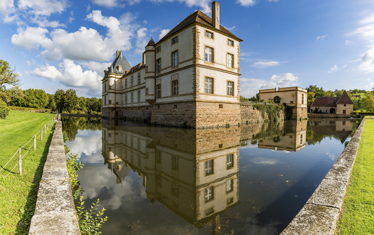 Schloss Cormatin in Burgund, Frankreich