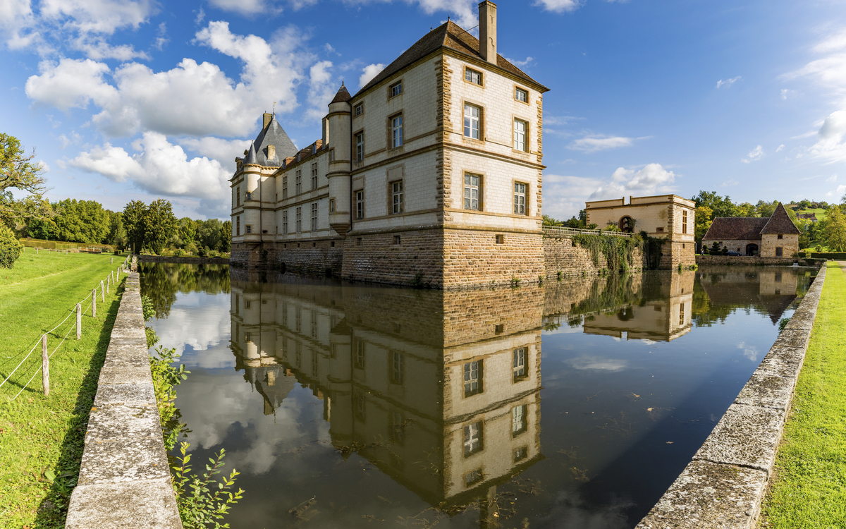 Schloss Cormatin in Burgund, Frankreich