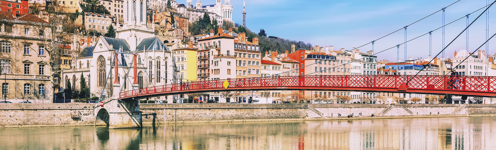 Bruecke in Saint Georges, Frankreich