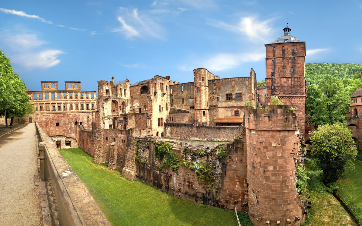 Schloss in Heidelberg, Deutschland