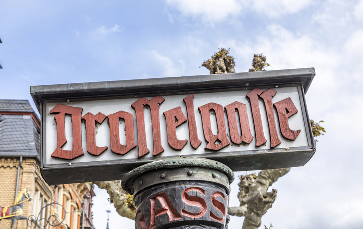 Drosselgasse in Rüdesheim, Deutschland