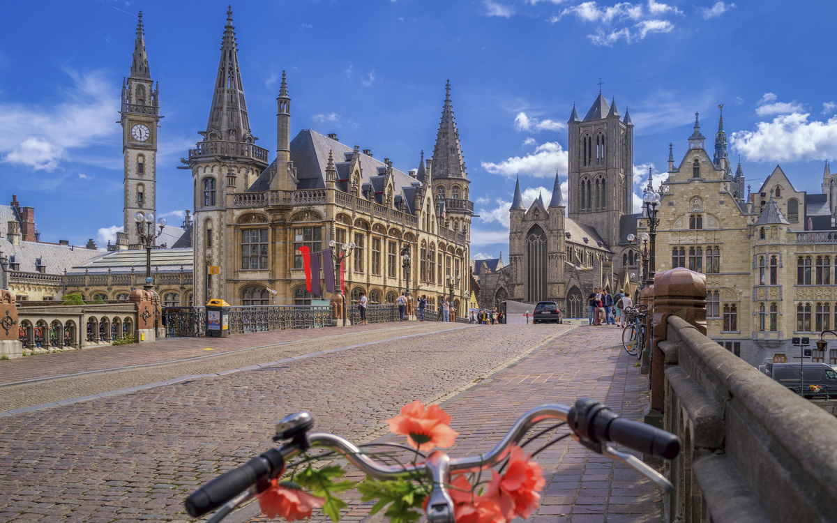 Kathedrale in Gent, Belgien