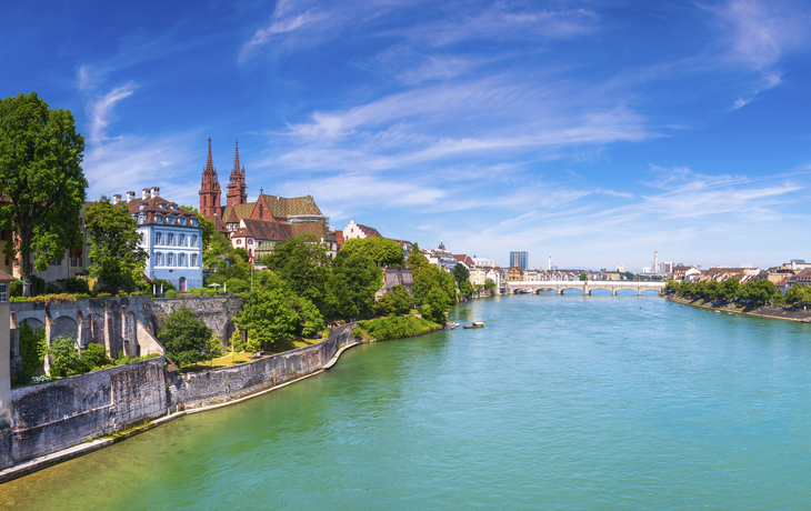 Basel am Rhein, Schweiz