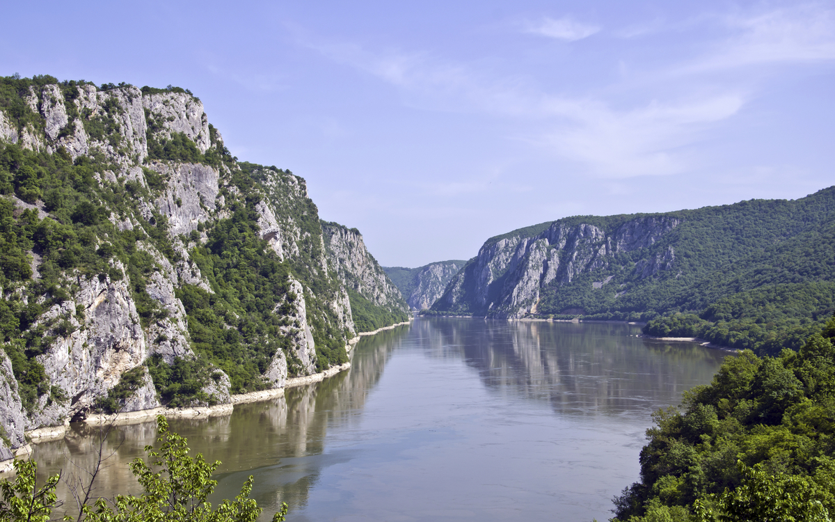 Eisernes Tor an der Donau, Rumänien