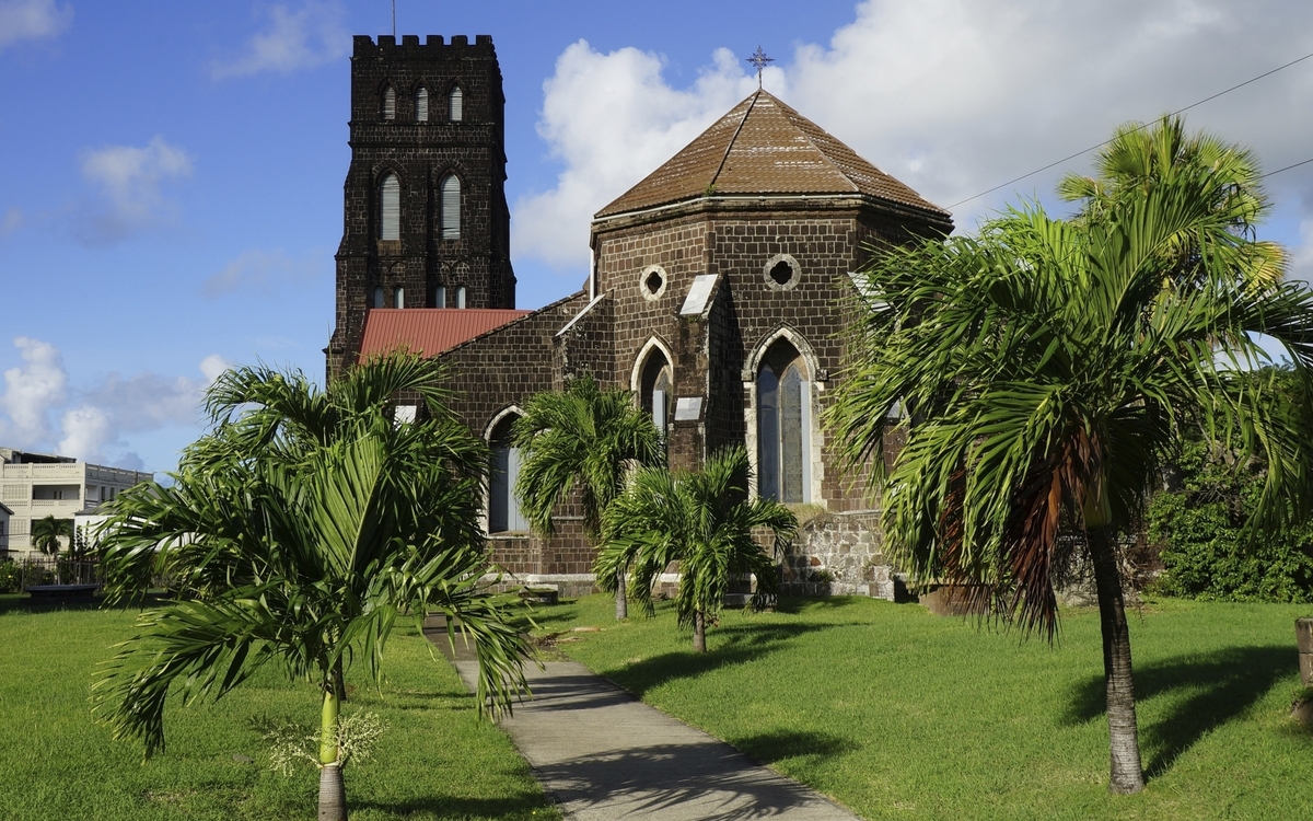 Angelikanische Kirche St Barnabas in Basseterre, St Kitts