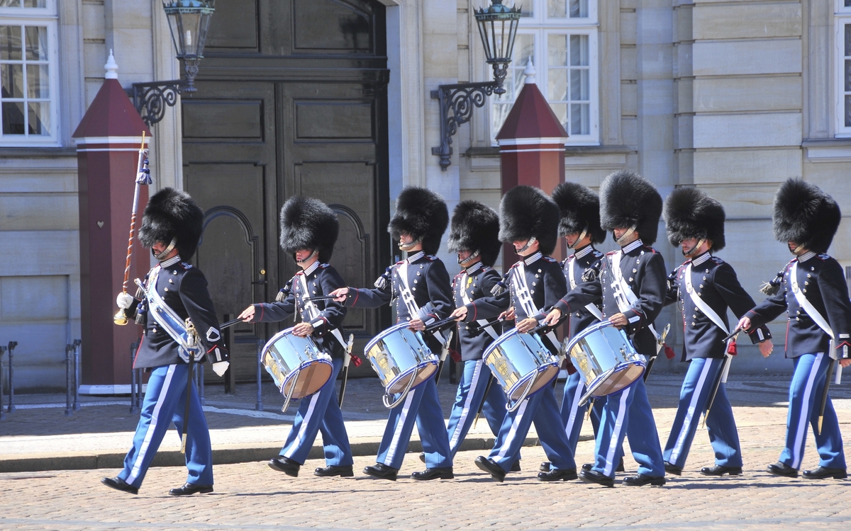 Garde in Kopenhagen, Dänemark