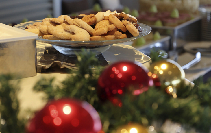 Weihnachtsleckereien auf MS Amadea