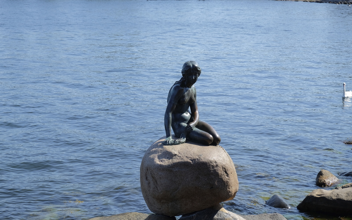 Kleine Meerjungfrau, Kopenhagen, Dänemark