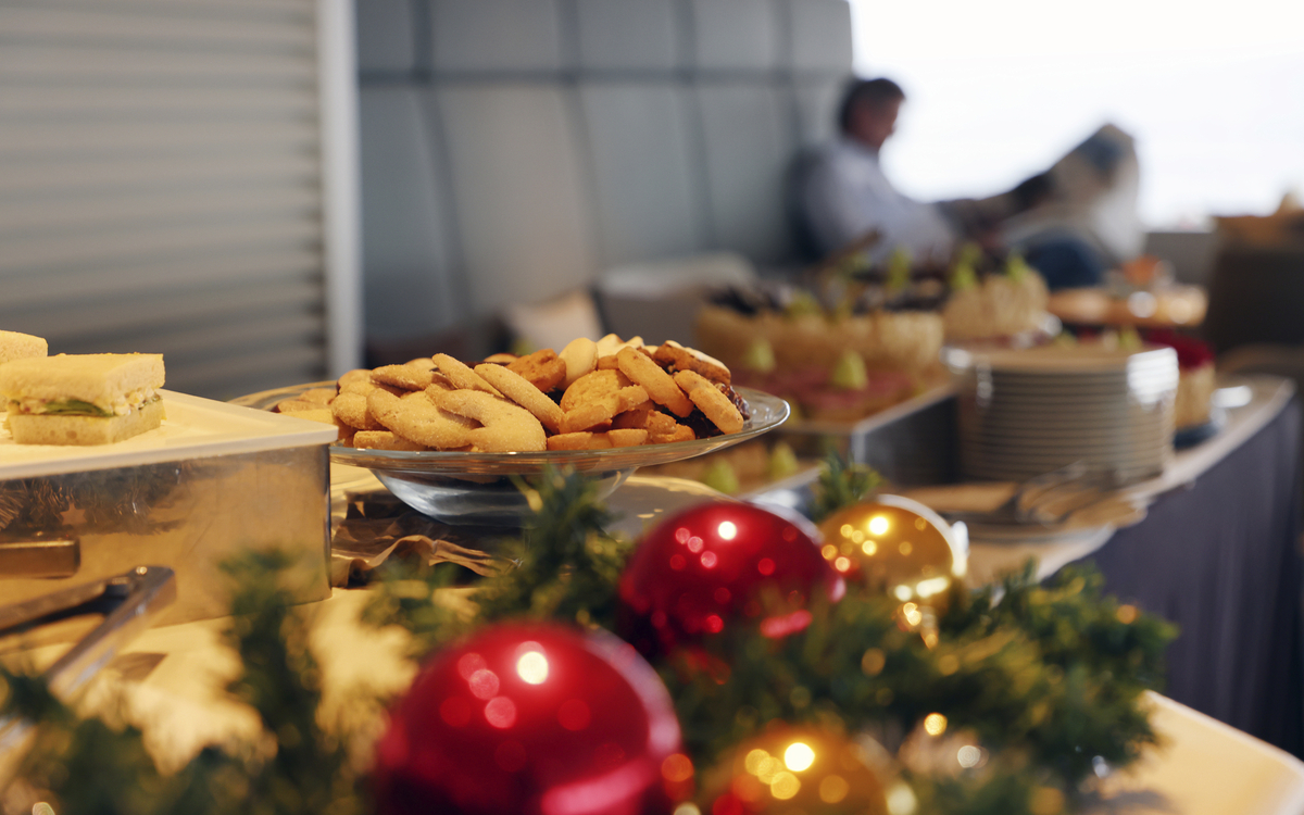 Weihnachtsleckereien auf MS Amadea