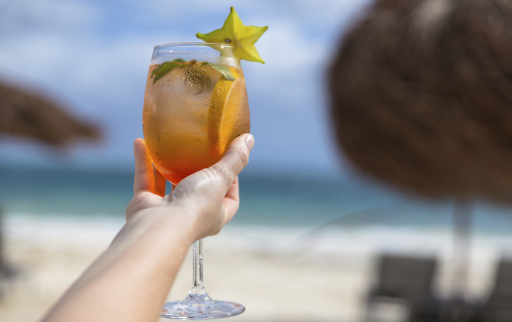 Cocktails am Strand