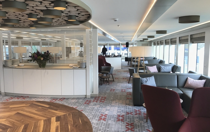 Panorama-Lounge auf MS Alena