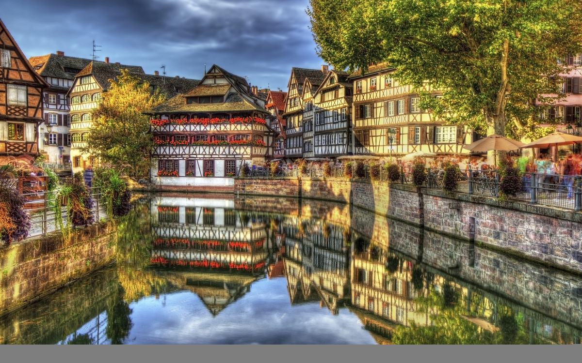 Altstadt von Straßburg, Frankreich