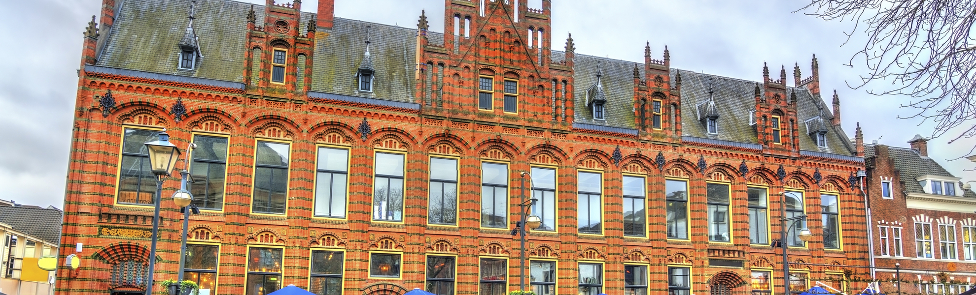 Das Rathaus von Arnheim, Niederlande