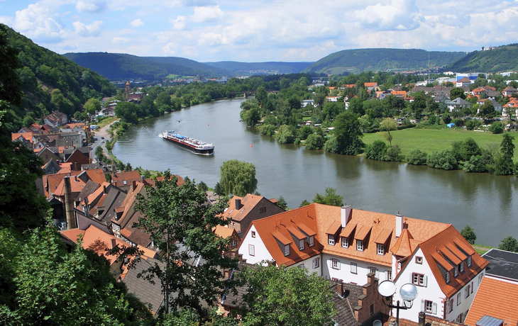 Main in Miltenberg, Deutschland