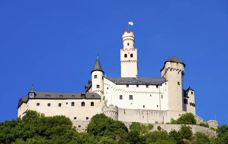Marksburg in Braubach, Deutschland