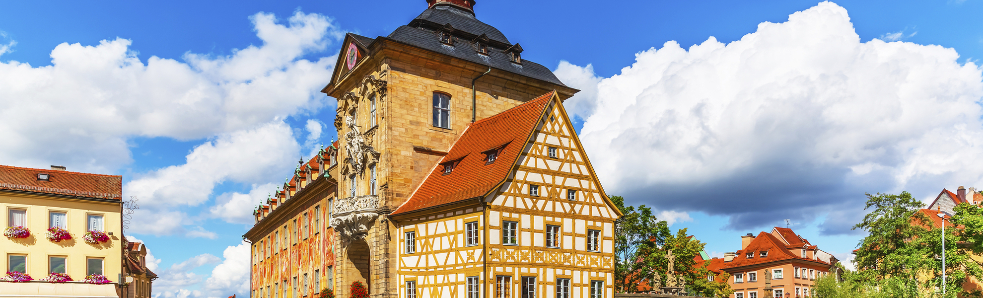 Rathaus von Bamberg, Deutschland