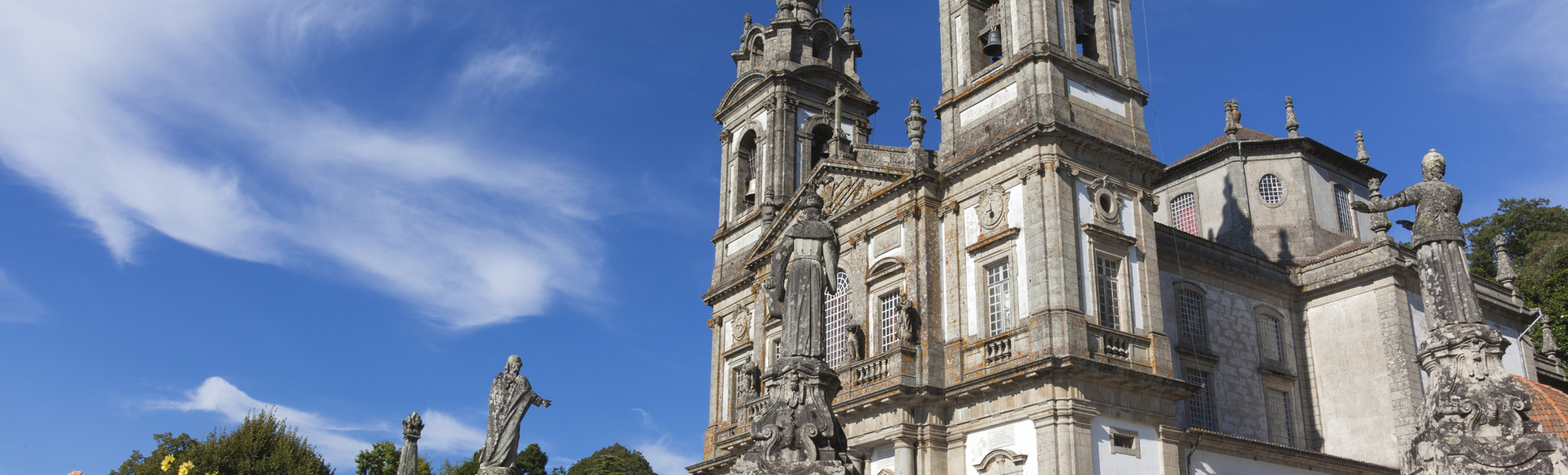 Kirche im Wallfahrtsort Bom Jesus do Monte, Portugal