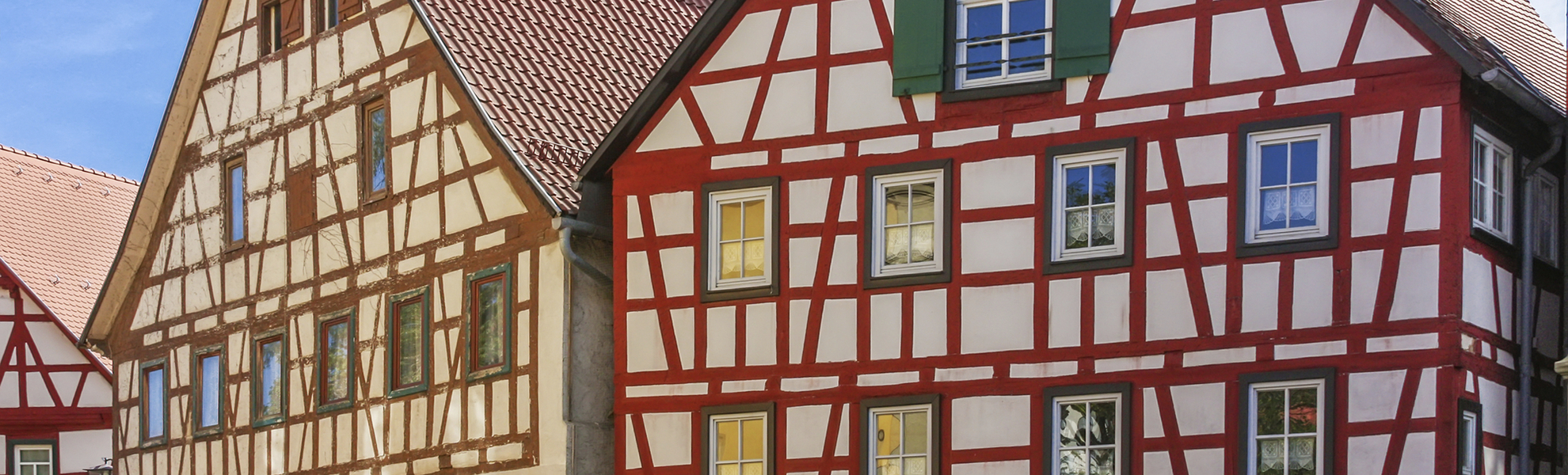 Fachwerkhäuser in Heilbronn, Deutschland