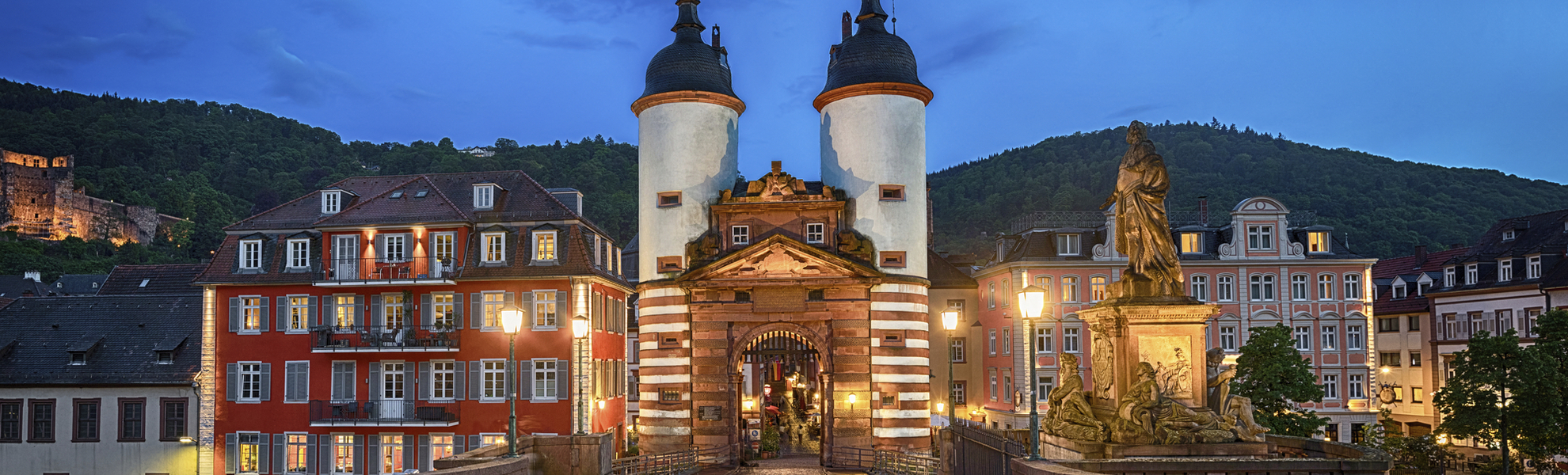 Karl Theodor Brücke in Heidelberg, Deutschland