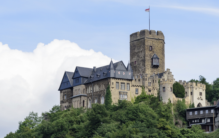 Burg Lahneck in Lahnstein, Deutschland