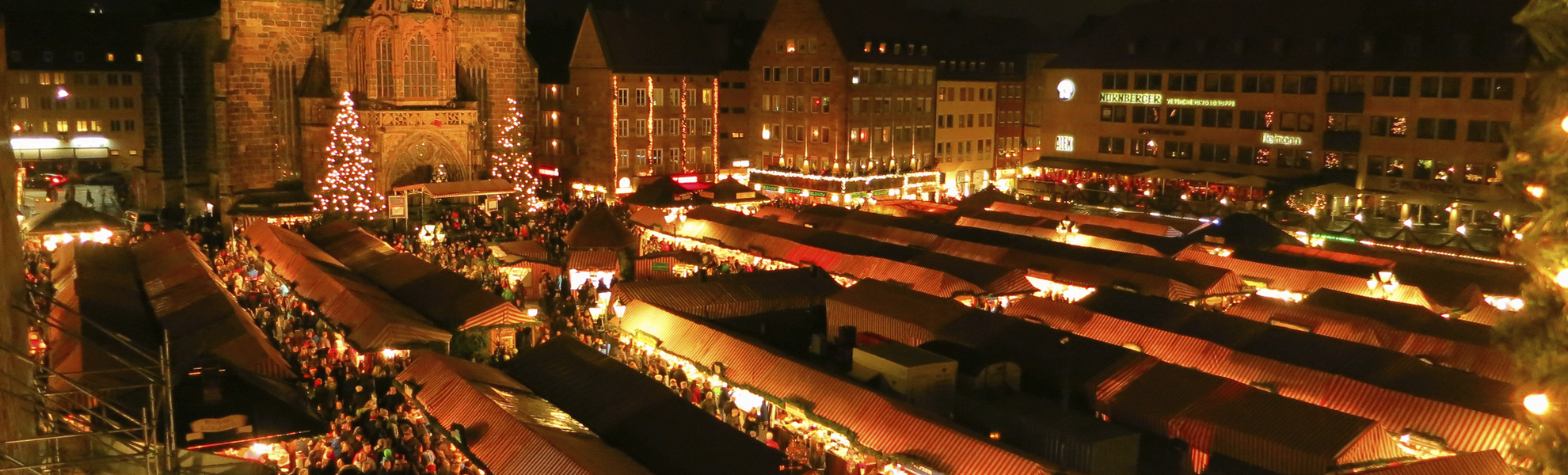 Weihnachtsmarkt in Nürnberg, Deutschland