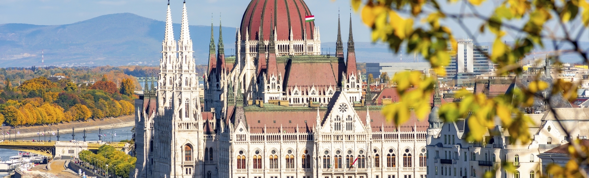 Parlament in Budapest, Ungarn