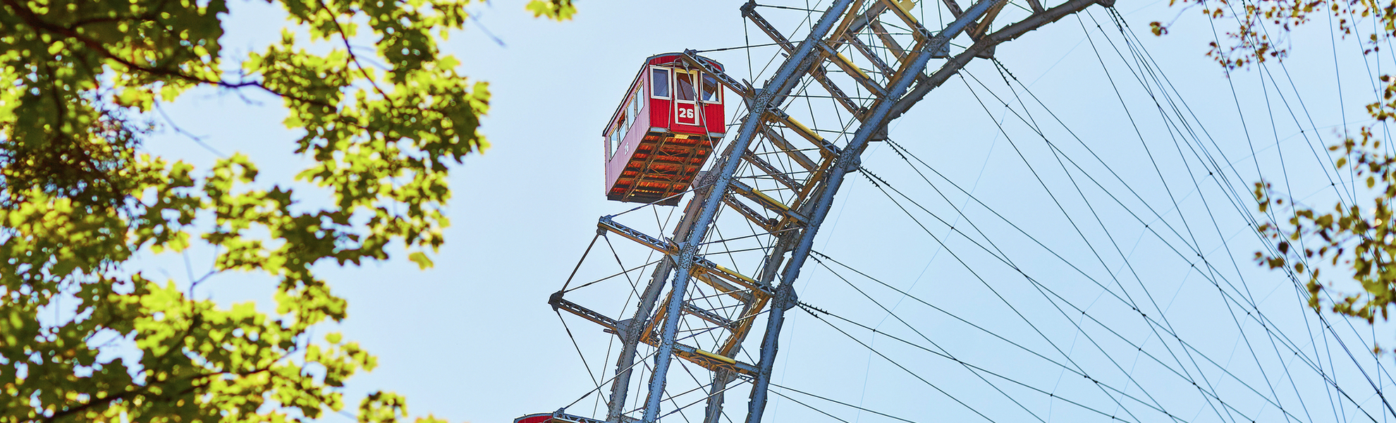 Riesenrad im Prater in Wien, Österreich