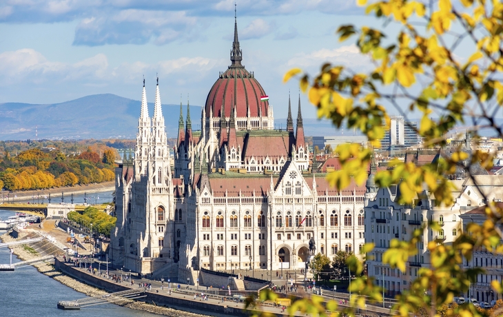 Parlament in Budapest, Ungarn