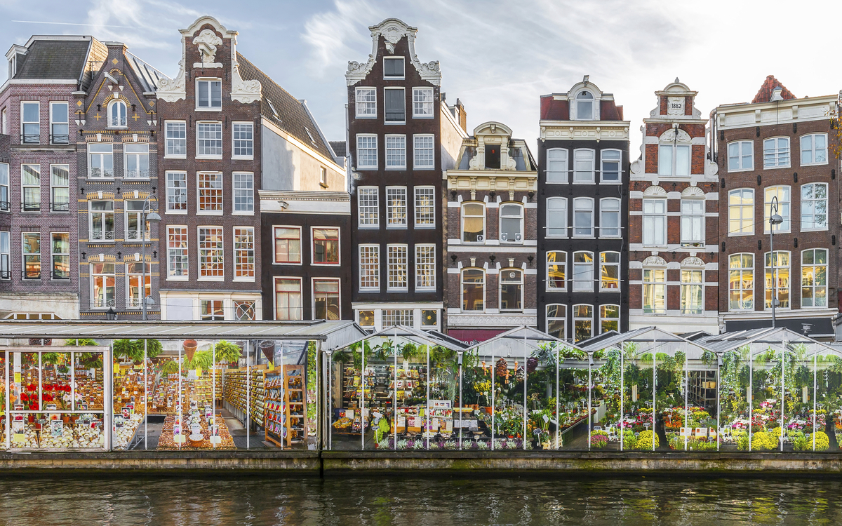 Blumenmarkt in Amsterdam