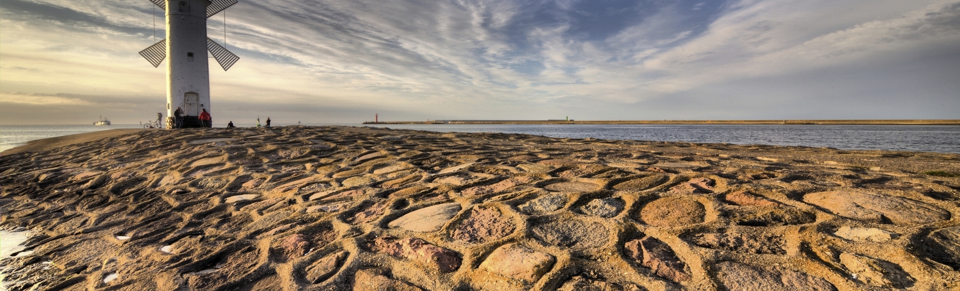 Strand von Swinemuende, Polen