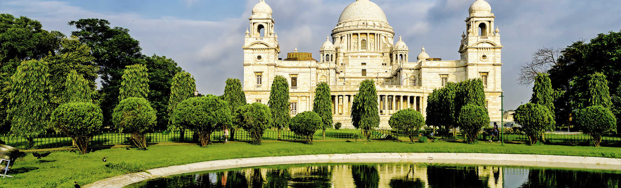 Victoria Memorial in Kalkutta, Indien