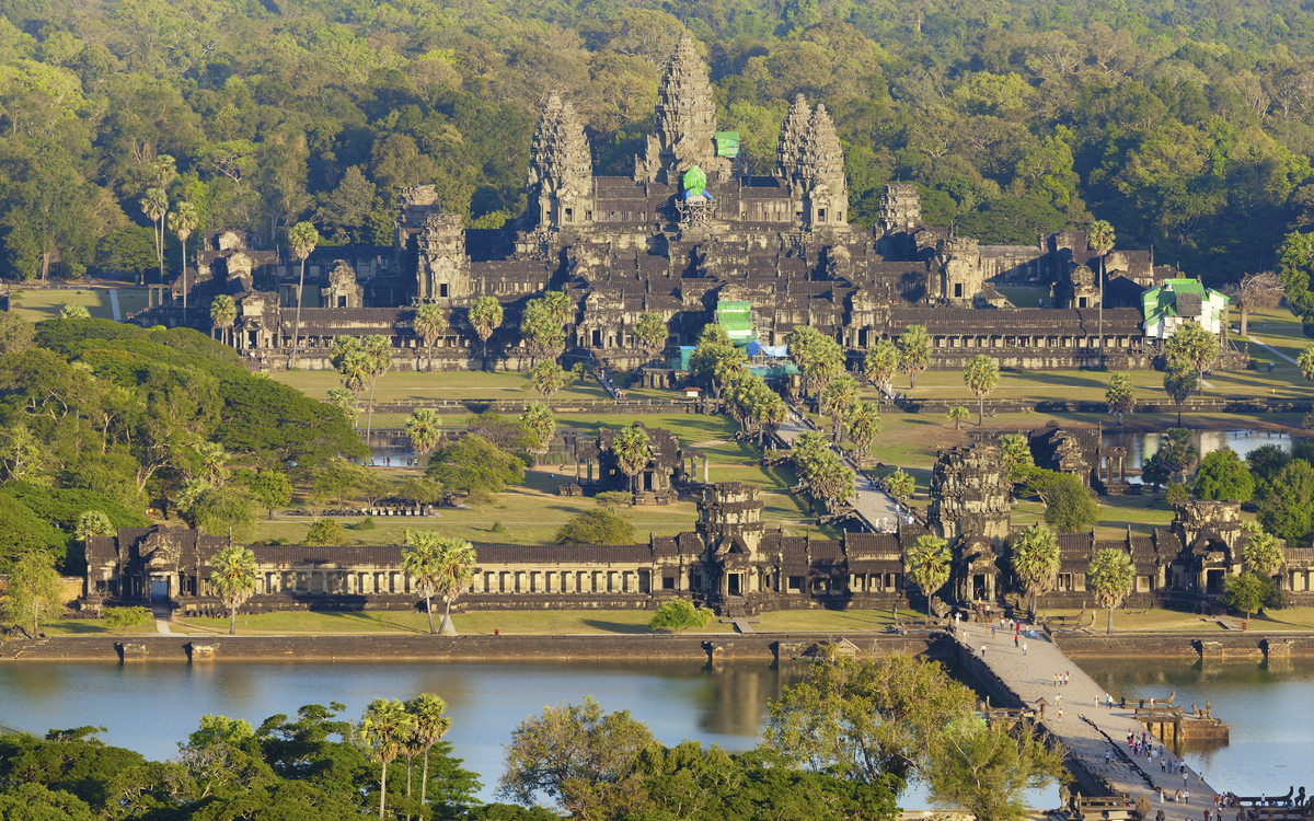Angkor Wat in Siem Reap, Kambodscha
