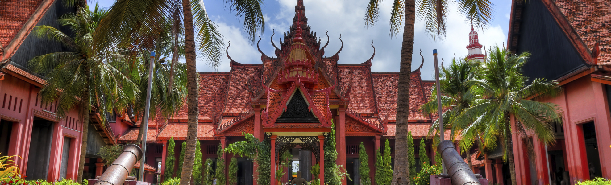 Das Nationalmuseum in Phnom Penh, Kambodscha