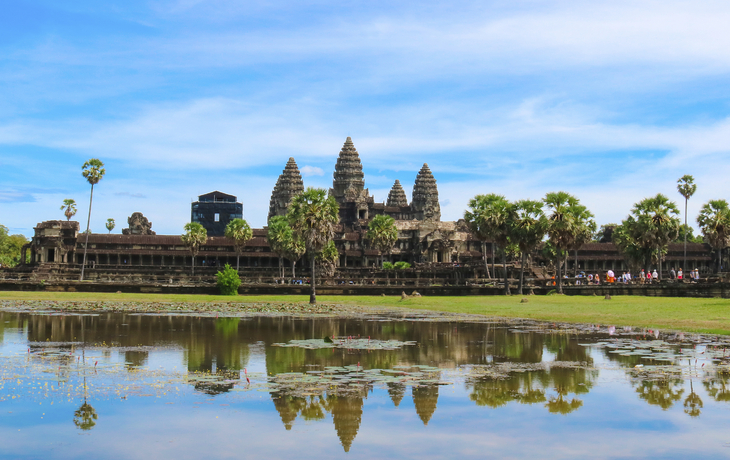Tempelanlage Angkor Wat in Siem Reap, Kambodscha