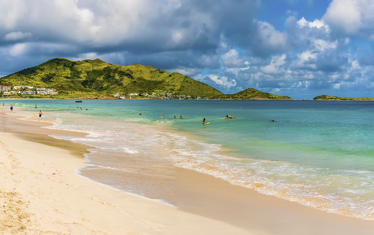 Strandpanorama, Saint Maarten