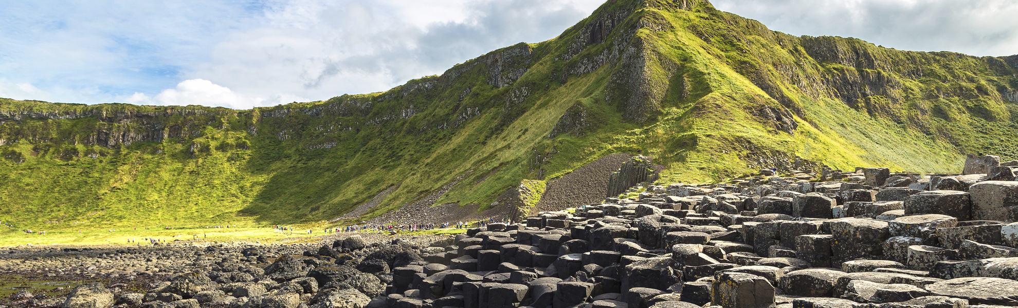 Felsenformation am Giants Causeway, Irland