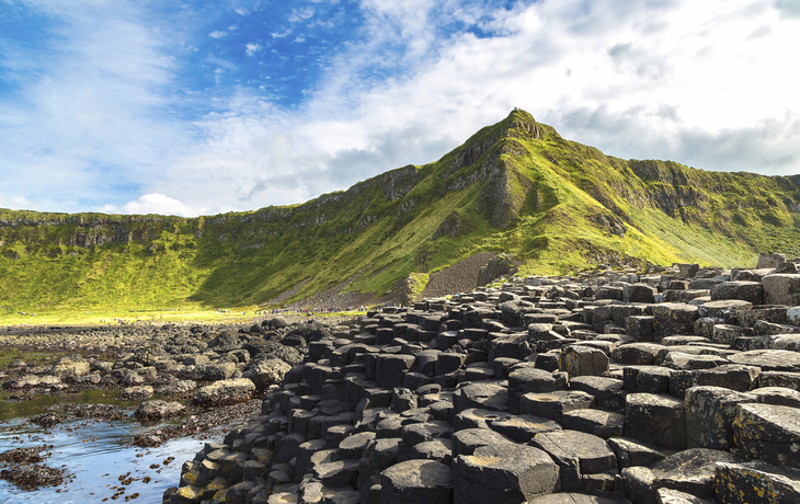Felsenformation am Giants Causeway, Irland