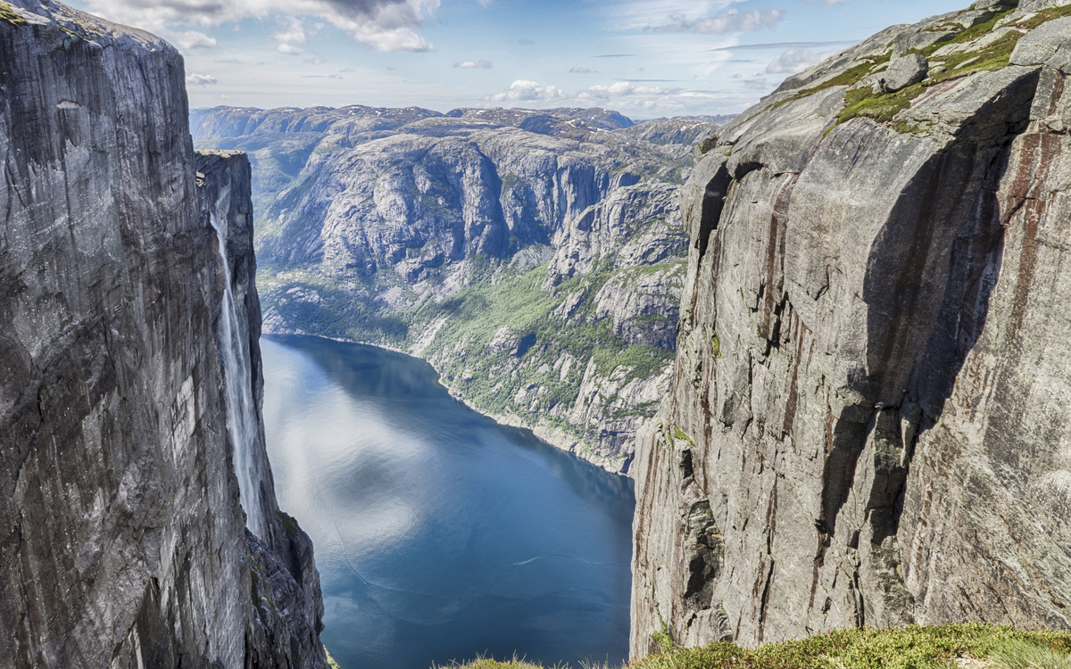 Kjerag Berg und Lysefjord, Norwegen