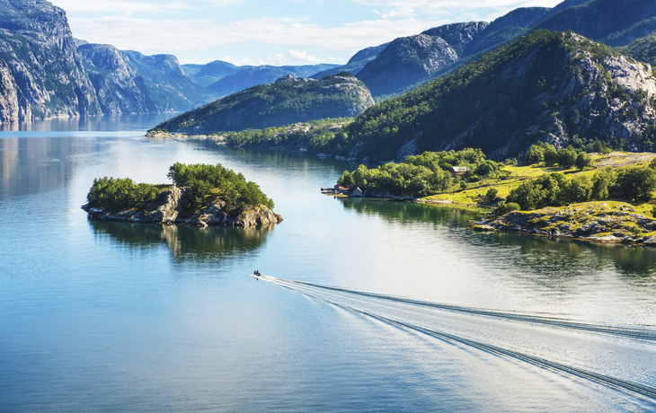 Der Lysefjord in Norwegen