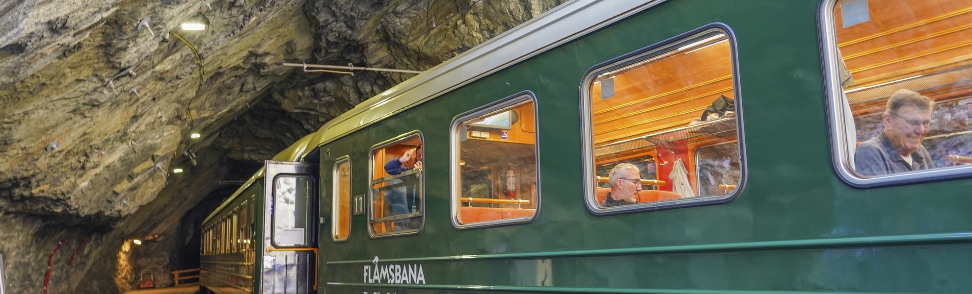 Fahrt mit der Flambahn