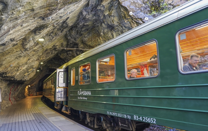 Fahrt mit der Flambahn