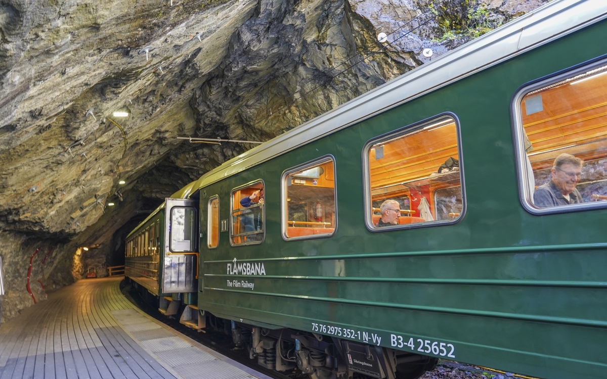 Fahrt mit der Flambahn