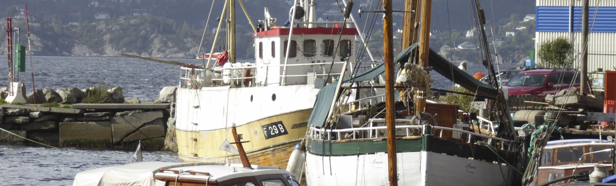 Hafen von Bergen, Norwegen
